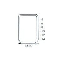 Grapa Grapadora Modelo 58 14mm Acero Clavex 5.000 Pz