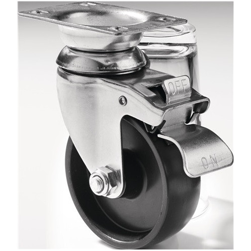 Juego De Ruedas 4 Uds. 4 Ruedas, 2 Fijas + 2 Pivotantes Apto