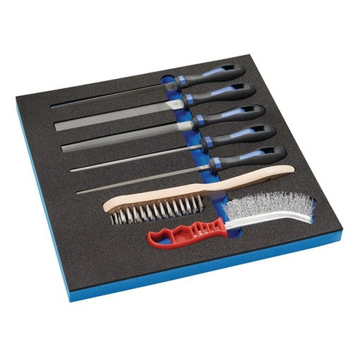 MÓdulo De Herramientas 7 Uds. MÓdulo 2/3 Limas, Cepillos Met