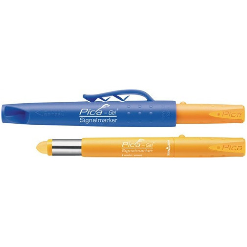 Marcador Permanente Pica-gel Amarillo Resistente Al Agua Pic