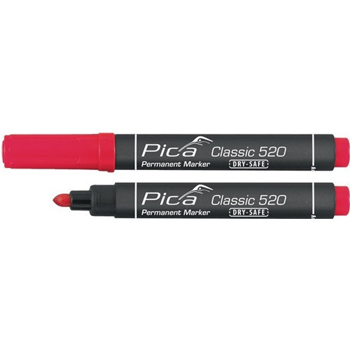 Rotulador Permanente Classic Rojo Ancho De Trazo 1-4 Mm Punt