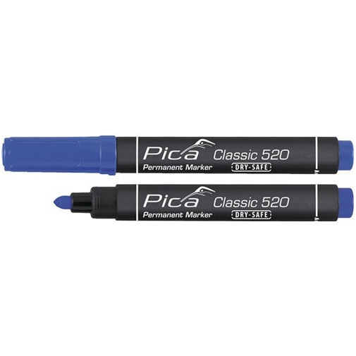 Rotulador Permanente Classic Azul Ancho De Trazo 1-4 Mm Punt