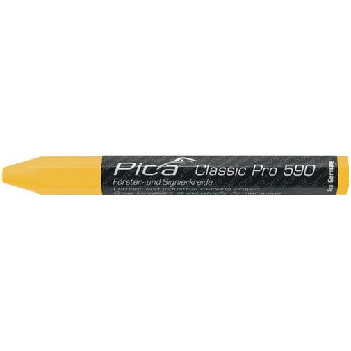 Tiza Para Marcar Classic Pro 590 Amarilla Envuelta 12ud