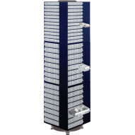 Torre Giratoria An 680 X P 680 X Al 1760 Mm Para 12 Cajones