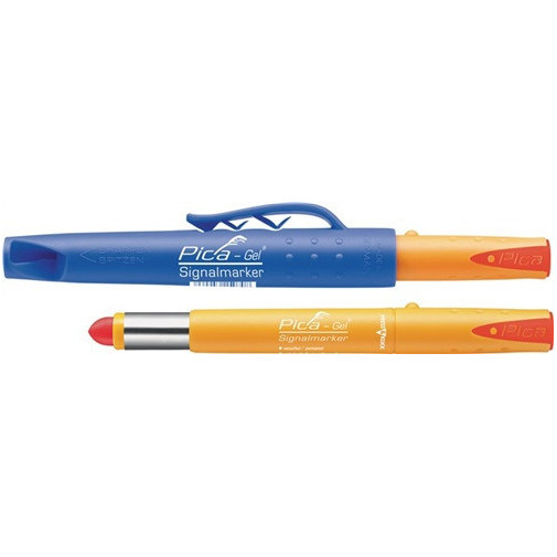 Marcador Permanente Pica-gel Rojo Resistente Al Agua Pica