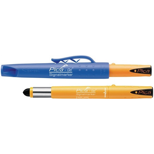 Marcador Permanente Pica-gel Negro Resistente Al Agua Pica