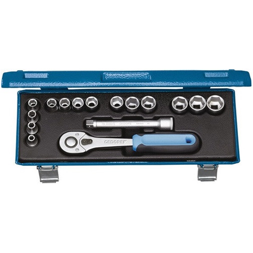 Juego De Llaves De Vaso 30 Jmu-10 16 Uds. 3/8 Pulg. Anchos D