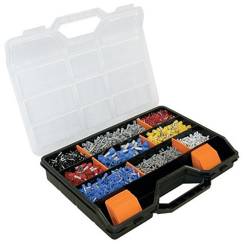 Surtido De Terminales De Punta Hueca 2200 Uds. 0,50-16,00 Mm