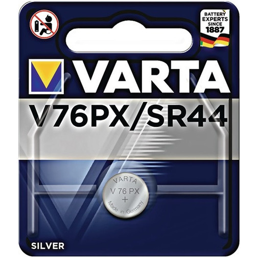 Pila De BotÓn ElectrÓnica 1,55 V 145 Mah Sr44 11,6 X 5,4 Mm