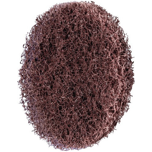 Disco De VellÓn Abrasivo Polinox DiÁm. 40 Mm Fino 180 MarrÓn