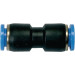 Conector Recto Serie Azul 6 Mm L1 34,6 Mm Riegler