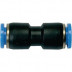 Conector Recto Serie Azul 6 Mm L1 34,6 Mm Riegler