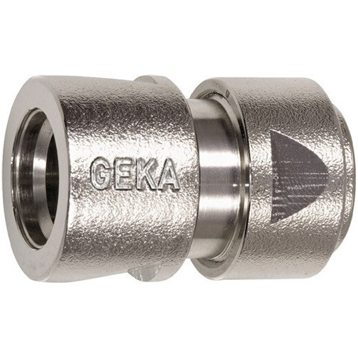 Racor De Manguera Geka Plus LatÓn Niquelado TamaÑo De Mangue