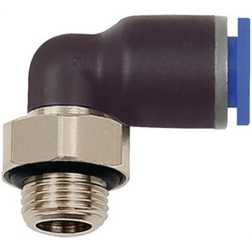 ConexiÓn Roscada En L Serie Azul Rosca Ext. G 3/8 Pulg. An L