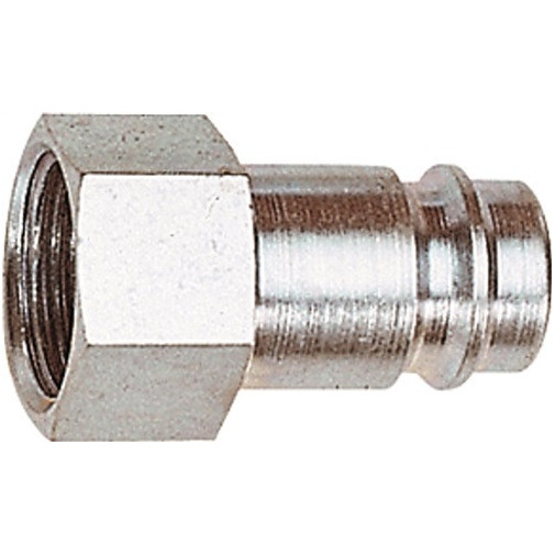 Racor Acero Endur./niq. Conector Macho Dn 10 Rosca Interior