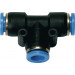 Conector En T Serie Azul 4 Mm L1 18,5 Mm Riegler
