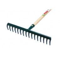 Rastrillo Acero C/ Mango 16 D 40 Cm