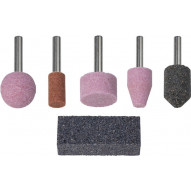 Surtido 5 Muelas Eje 6mm