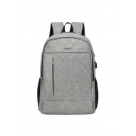 Mochila Portatil Gris 16 Pulgadas 46x31x15cm Lock Urban Subb