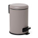 Cubo Baño 3lt Cub.extr. Ac Taupe Nordic Tatay