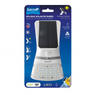 Aplique Exter. Solar 30x17,9x11cm 3,5w 430lm 6000k Abs Bl 40