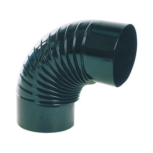 Codo Tubo Estufa 90º 110 Mm A/vit Ne Exojo