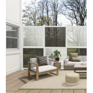 Panel Celosia Pp Moon Bco. 1x1 M