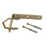 Abrazadera Mastil Antena Tv Angular