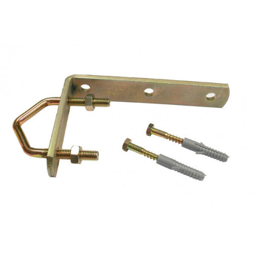 Abrazadera Mastil Antena Tv Angular