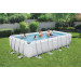 Bestway 56475-19 - Piscinas rectangulares, Color Gris