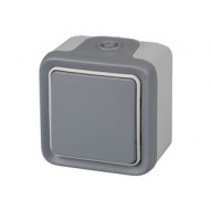 Pulsador Exter. 8,4x5,7x8cm Plexo 55 Sup. Ip 55 - Ik07 Monob