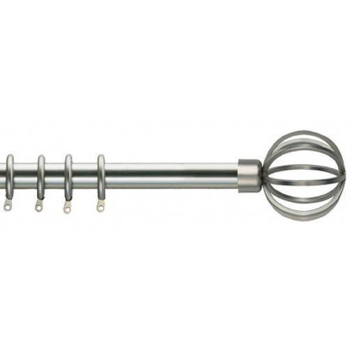 Barra Metal Ext Kit Nevada Negr 125-245 Cm