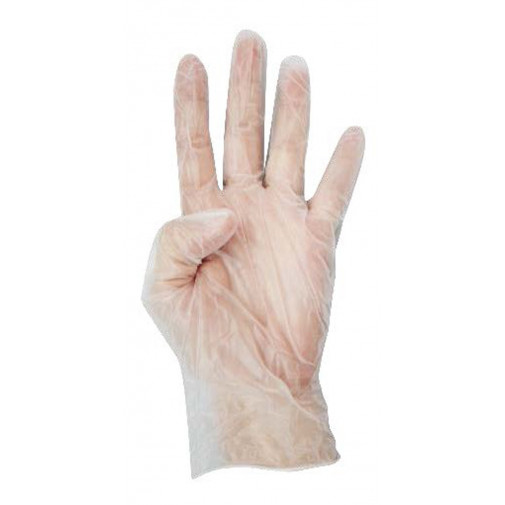 Guante Vinilo Desechable C/100 L