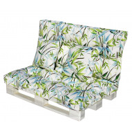 Cojin Palet 120x80x20cm+120x50x20cm Ht Tex/imperm Jardin 4 P