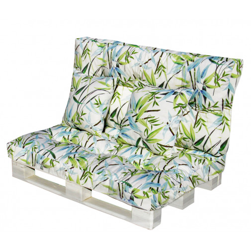 Cojin Palet 120x80x20cm+120x50x20cm Ht Tex/imperm Jardin 4 P