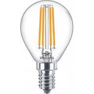 Lampara Led Esferica E14 Ln 4000k 806lm Transp Fil 6,5 W