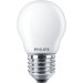 PHILIPS BOMBILLA ESFERICA LED E27 6,5W 806Lm 2.700k LUZ CALIDA