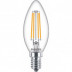 Lampara Led Vela E14 Lc 2700k 806lm Transp Fil 6,5 W