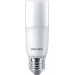 Philips - Bombilla LED Stick, 68W, T38 E27, Mate, Luz Blanca Neutra, No Regulable
