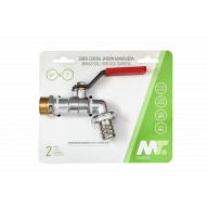 Grifo Esfera Jardin Racor Laton 3/4-1'