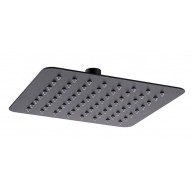 Rociador Cuadrado Negro 20x20 Cm