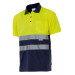 Polo Trabajo 3xl Al.vis. 100%poliester M/corta Amarillo Fluo