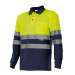 Polo Trabajo Xs Al.vis. 100%poliester M/larga Amarillo Fluor
