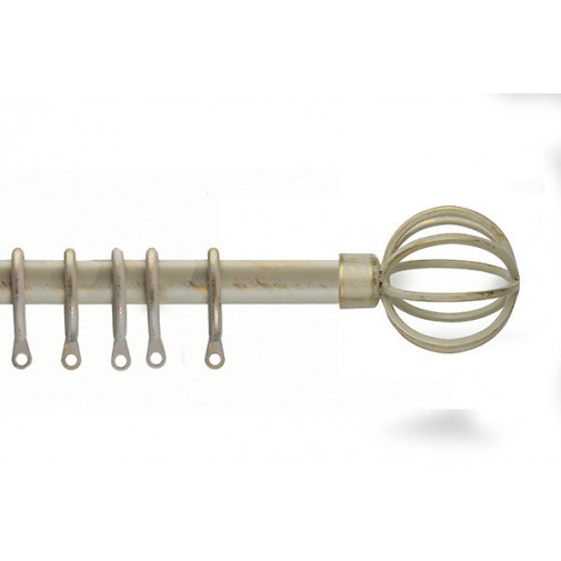 Barra Metal Ext Kit Nevada Oro/crem 125-245 Cm 2