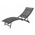 Tumbona Acero Gris Oscuro 4 Pos