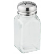 Salero Mesa Pimentero 40ml Cristal/inox 46874 Fackelmann