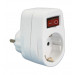 DH Adaptador 1 toma c/interruptor,16A/250V.