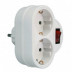 Adaptador 2t C/interruptior 16a