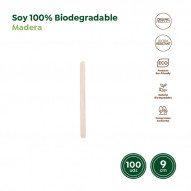 Paletina Madera Desechab 100u. 9x0,9 Cm