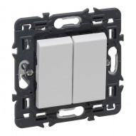 Conmutador Elec 9x9x3,8cm Emp Db Abs Bl Valena Next Legrand